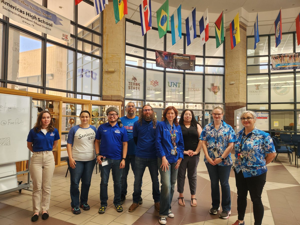 Great week of PD for AHS English Dept. #blazernation #1team1goal #TeamSISD