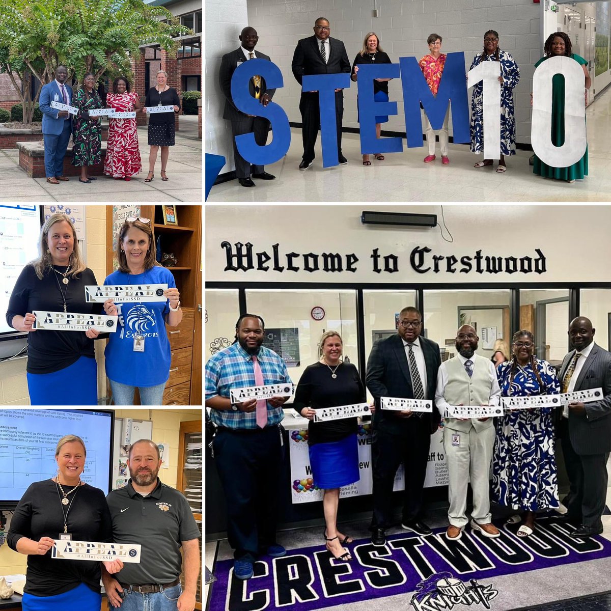 School visits over the past two days have been extraordinary as we welcomed our students and staff back to school. It was wonderful to see everyone’s enthusiasm and energy for the new academic year. #allinforssd <a href="/SumterSCSchools/">Sumter School Dist.</a>