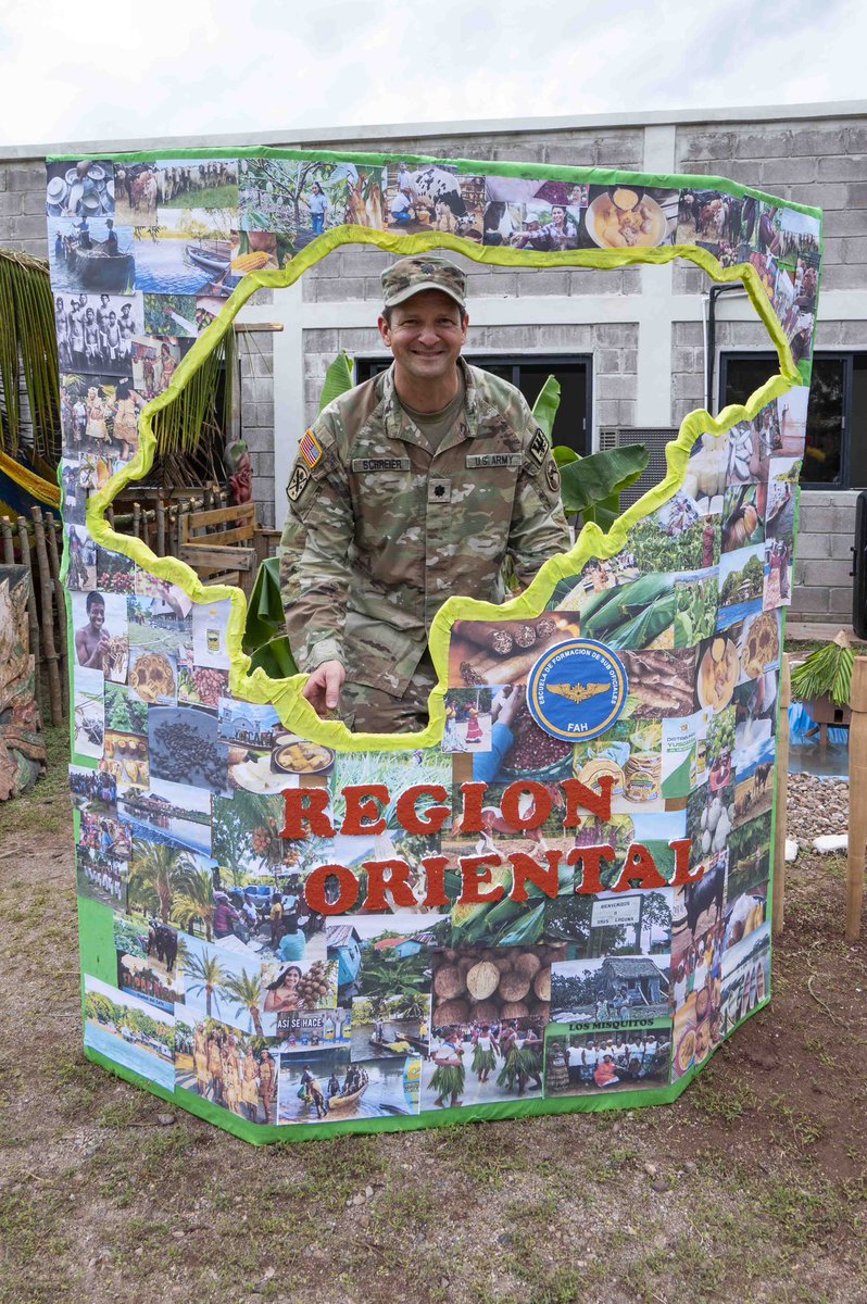JTF_Bravo's tweet image. Yesterday, JTF-Bravo and Army Forces Battalion Command Teams were invited to attend a celebration of Honduran culture hosted by the @AereaHn Noncommissioned Officers School at Soto Cano Air Base!
@Southcom | @ARMYSOUTH | @usembassyhn
