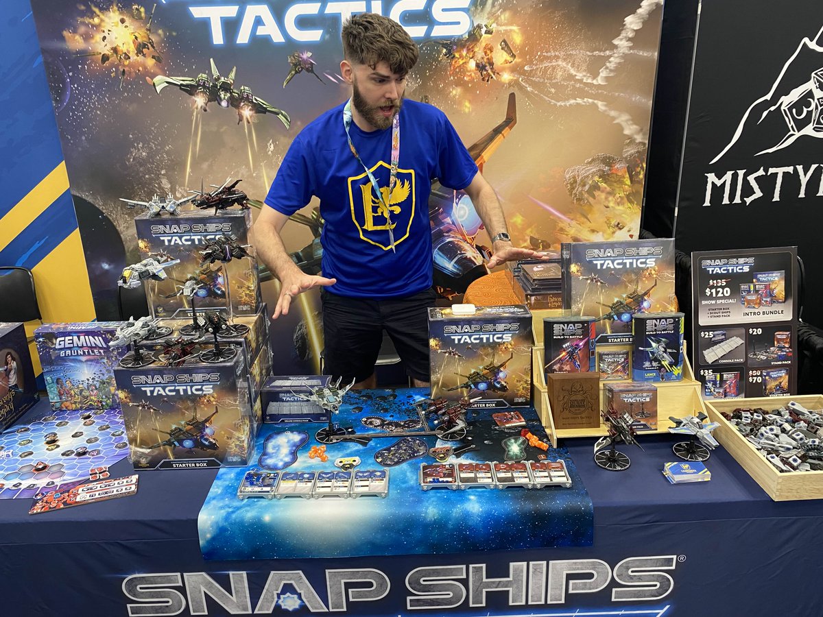 Gen Con hype!!!
Learn to Plays: ICC: Hall B: Green: 34-37
Special Co-Op Scenarios: Fri &amp; Sat 7pm EST: Stadium: Field: Yellow: 42-43
Get the game at Booth 1930-8!