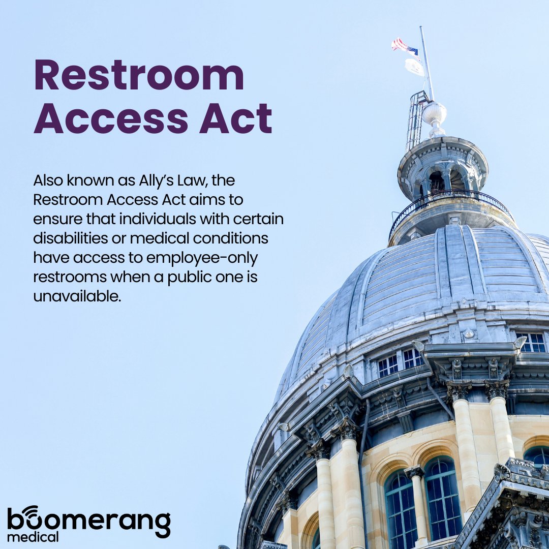 Did you know that 19 years ago, the Illinois legislature enacted the Restroom Access Act, or Ally’s Law, to assist individuals with specific medical conditions, such as inflammatory bowel disease (IBD)?