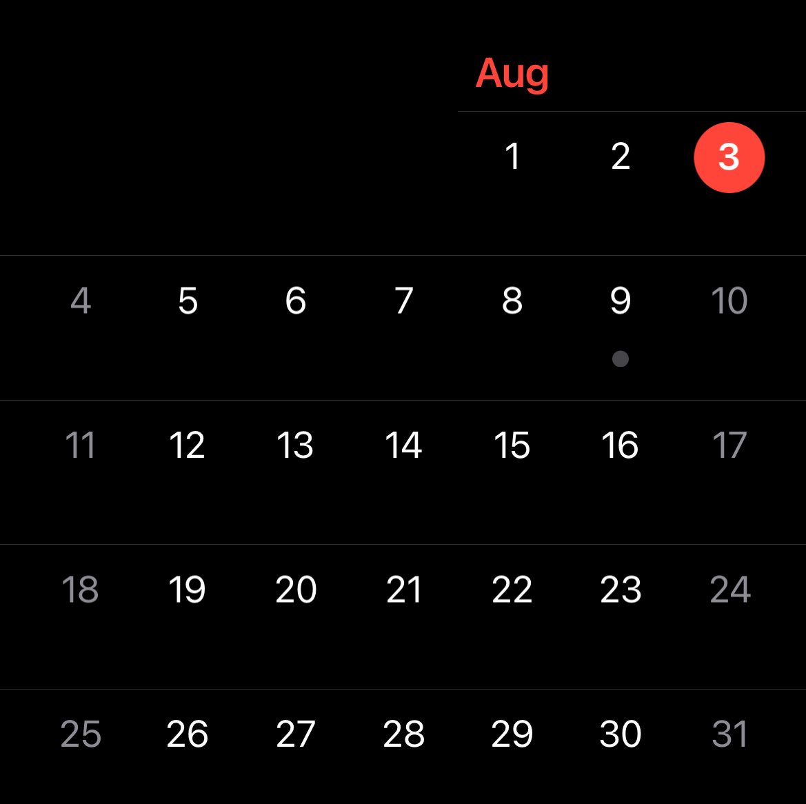 Nuh okes financially this month looks scary