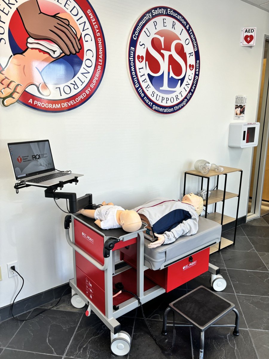 SLS_CPR's tweet image. Have you heard about RQI? It's the modernized approach to CPR training and it is changing the game. The self-directed learning approach increases your confidence and competence in your life-saving skills. Come try out our new station and see the difference for yourself!