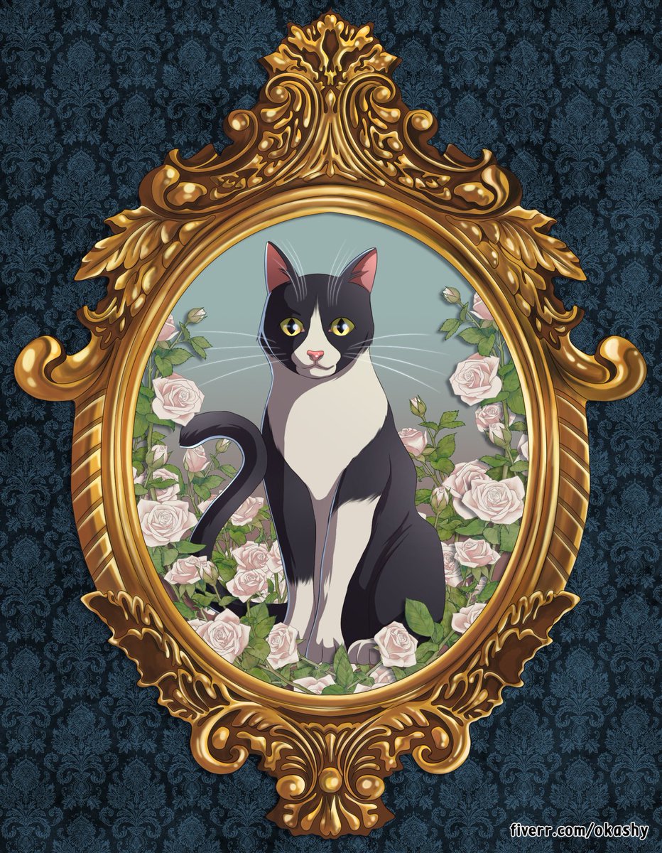 stiansul's tweet photo. I drew this. No AI.
https://t.co/2OqqcBoFzf

#cat #kitty #catto #kiteh #animal #pet #puppy #furr #anime #manga #comic #cartoon #royal #glamour #elegant #posh #art #illustration #digitalart #fanart #design #wallpaper #portrait #OC #original #cartoonize #drawing #inspiration #art https://t.co/1UcNMBfGIQ