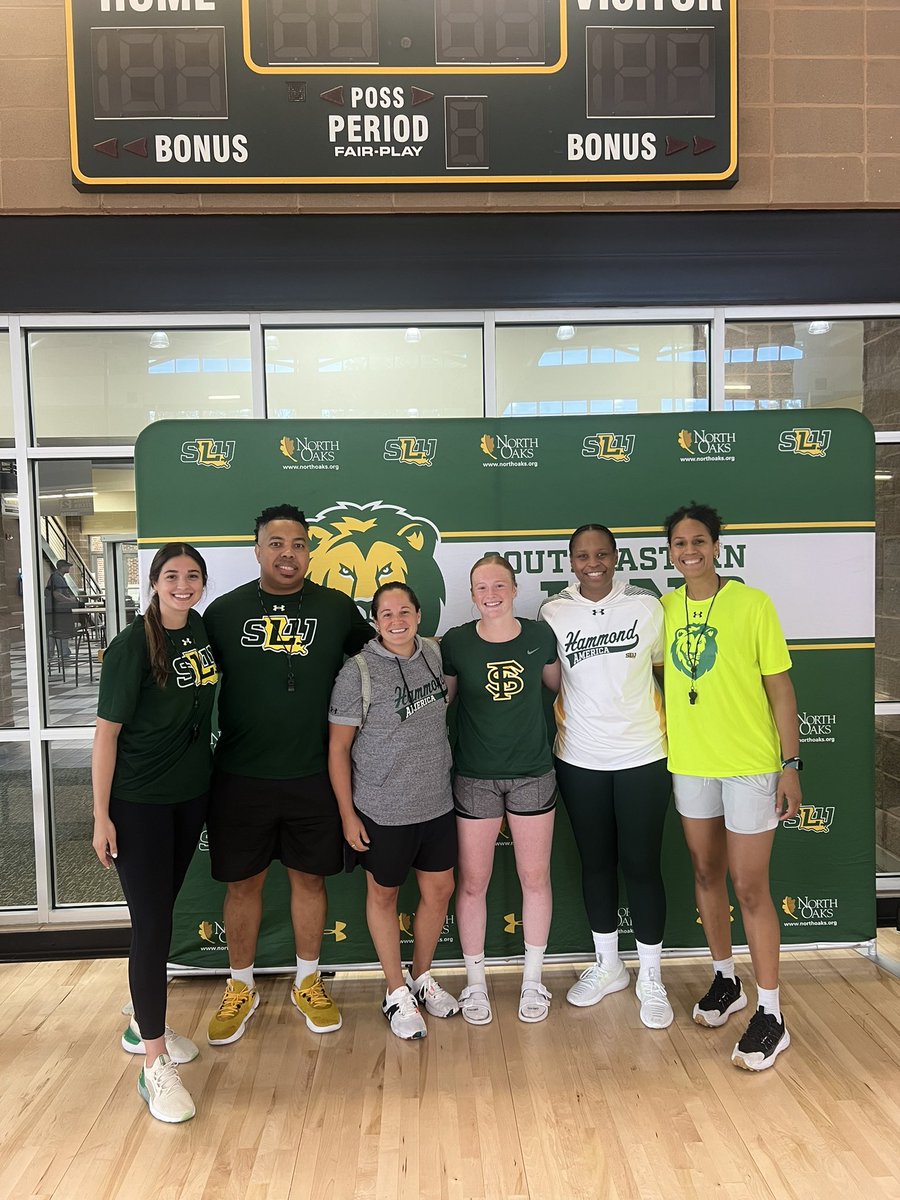 After a great conversation with the coaching staff of <a href="/LionUpWBB/">Southeastern Women's Basketball</a> very honored and blessed to say that I have received an offer from Southeastern University!💚💛 <a href="/CoachAyla/">Ayla Guzzardo</a> <a href="/JustCoachRob/">Ronneka Robertson</a> <a href="/Coachajaoch/">Coach Aja</a> <a href="/AcesLouisiana/">Louisiana Aces</a> <a href="/FSHS_Basketball/">French Settlement Basketball</a>