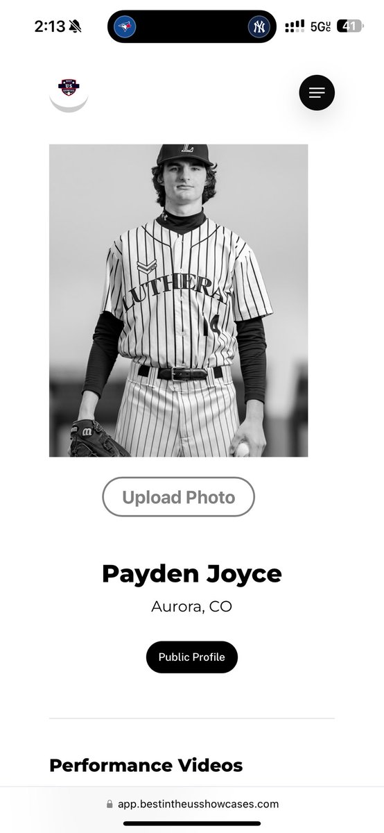 Payden Joyce - LHP 6’6 200lb ✝️⚾️ tweet media