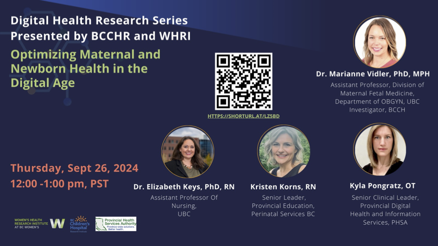 Interested in insights into digital health innovations for maternal and newborn care? Join us on Thursday, Sept 26th, 2024, from 12-13h PT for an illuminating rapid-fire online discussion about - “Optimizing Maternal and Newborn Health in the Digital Age” shorturl.at/LZ5bD