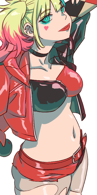 ちょっと、ほんのちょっとだけど実写版の体型の方が好き #スーサイドスクワット 