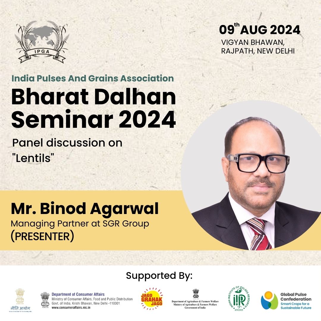 Honored to be a panelist at the Pulses Seminar! Thanks to <a href="/IPGAPulses/">IPGA</a> for the opportunity to share my insights and learn from others. #PulsesSeminar #IPGA #Gratitude