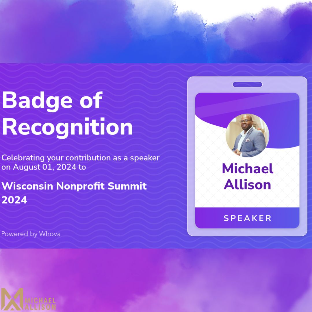 iammikewallison's tweet image. Just wrapped up an amazing session at the 2024 Wisconsin Nonprofit Summit! Thank you to everyone who participated and made this event a success. Let’s continue to drive positive change and empower our communities to thrive! #WNS24 #MichaelAllison #UNLeadership