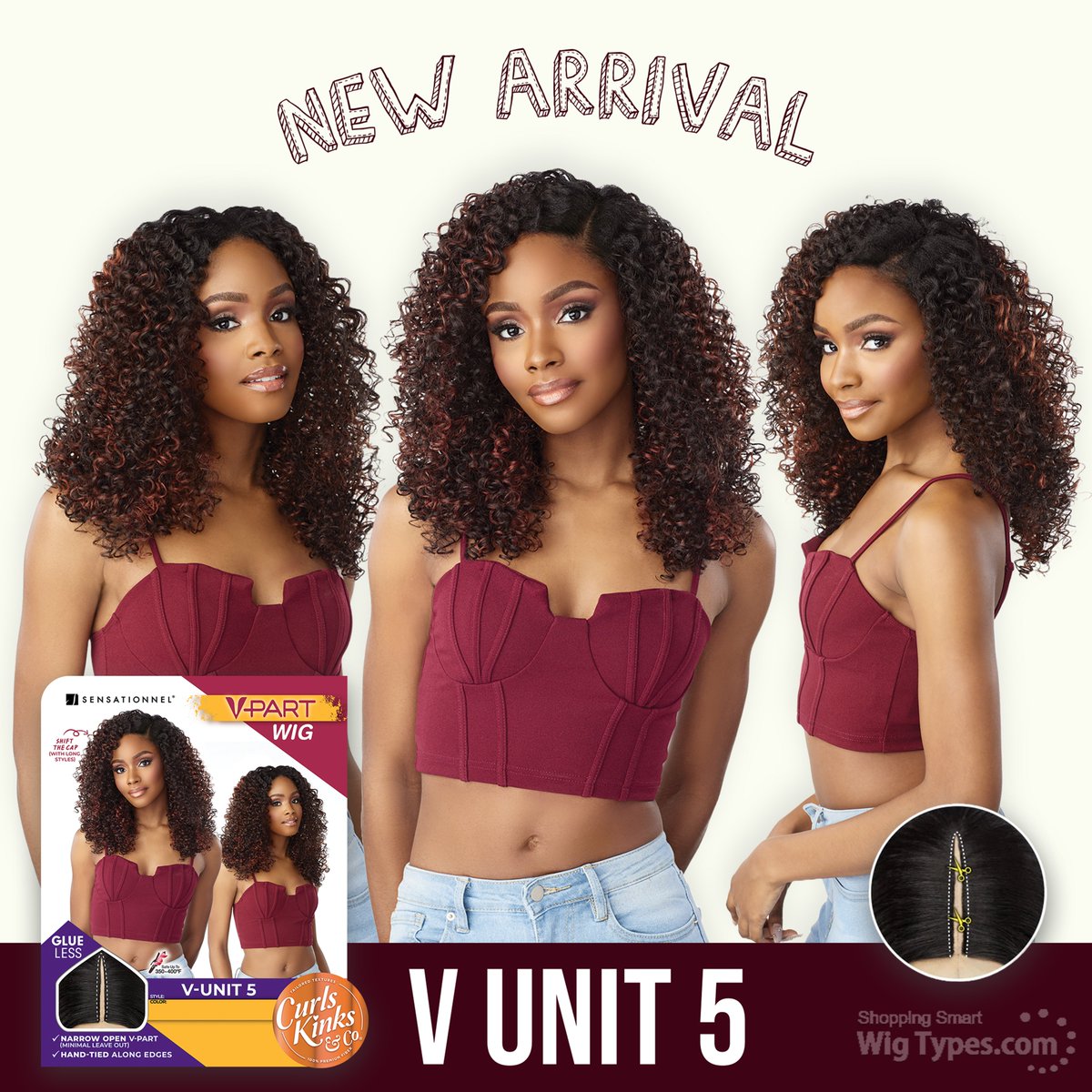 WigTypes's tweet image. ➡️ Sensationnel - V Unit 4
Color Shown: 1B

➡️ Sensationnel - V Unit 5
Color Shown: TH1B/COPPER

➡️ Sensationnel - V Unit 6
Color Shown: 1B

🛍️@ wigtypes.com
.
#wigtypes #wigtypesdotcom #wigs #sensationnel #curlskinksco