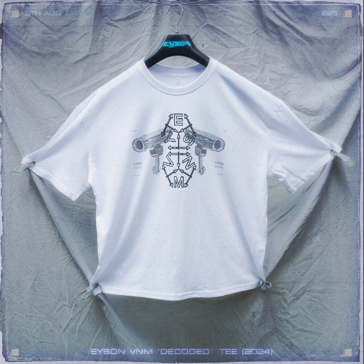 EysonStudios's tweet image. Eyson 'Decoded' Tee 🎥
Available August 5th.