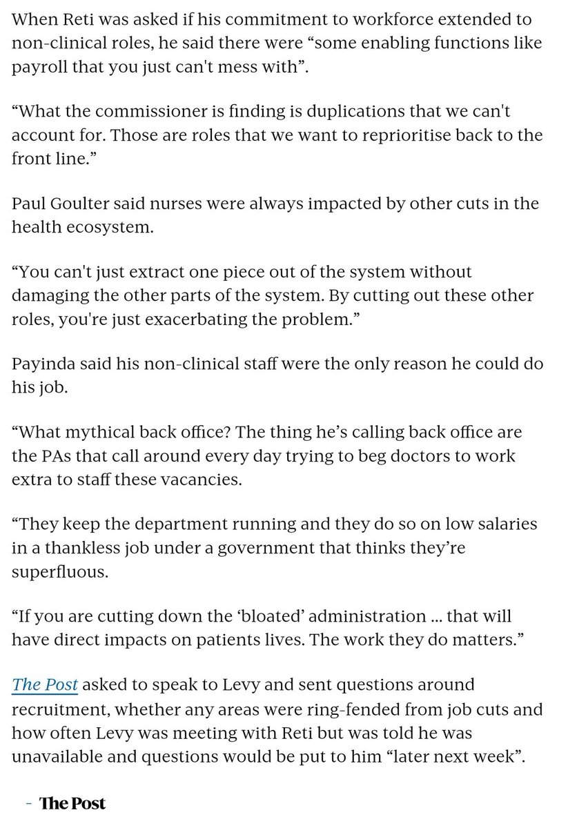 rugbyintel's tweet photo. What I'd just say to you, by the end of this article I'm sure my Min of Health #ShiftyShaneReti will have laid any concerns to rest arising from front line Drs & nurses whining about having to do a little extra work for a change.
#LyingLuxon #AtlasNetwork #RunItIntoTheGround https://t.co/2V5tMleXir