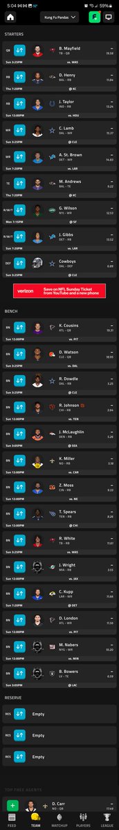 Gaydusek's tweet photo. @DynastyDadFF 1QB, 0.5PPR, No TEP https://t.co/5cJ9HYobTV