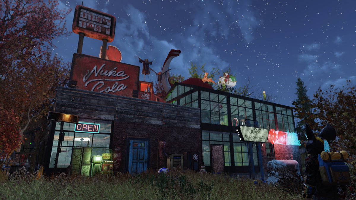 New camp’s starting to take shape. #fo76 #fallout76 #Fallout