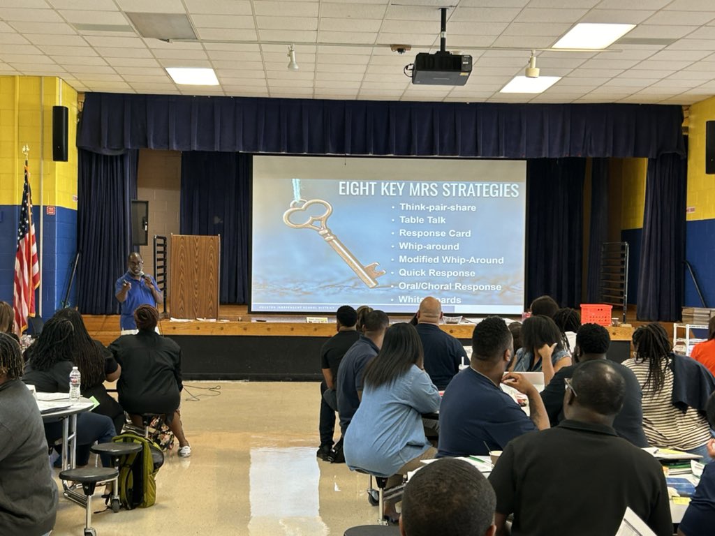 Our Catamount Family returned this week - we have been at-batting High Engagement Strategies and Instructional Practices as we prepare to take our students to the next level! @HISDCentral <a href="/jbridgewaterEDU/">Jeff Bridgewater</a>