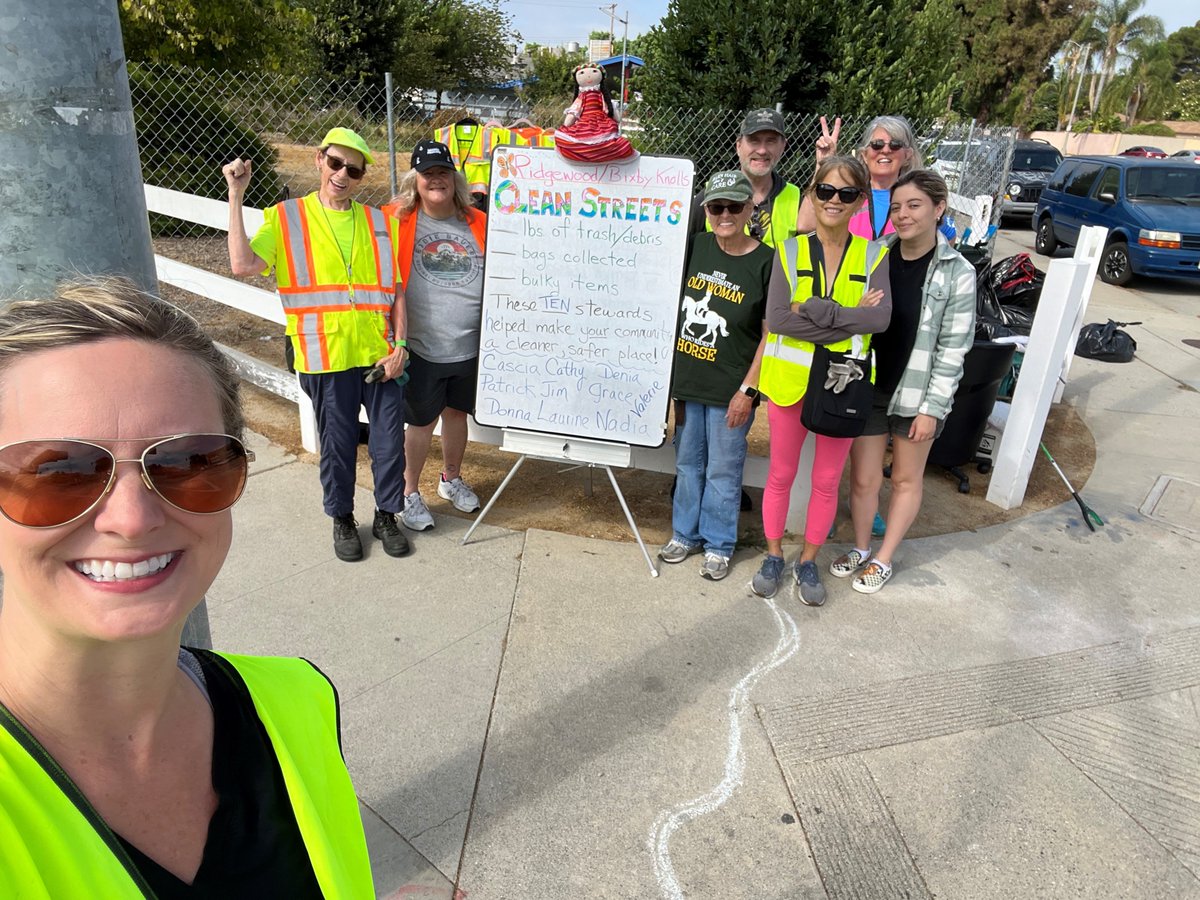 LongBeachBuilds's tweet photo. Thank you Ridgewood Triangle Neighborhood Association for hosting their monthly โRidgewood/Bixby Knolls Clean Streetsโ clean-up event!โจVolunteers cleaned up and removed 175 pounds of trash.๐ฎ #KeepLBClean
๐๐งนWant to host a neighborhood clean-up? Visit https://t.co/BcHgoKXX9H https://t.co/UXKsj9fjvG