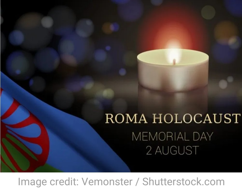 #RomaHolocaustMemorialDay
Today marked the 80th anniversary of the murder of the last Roma and Sinti population in Auschwitz .
Never forget to honour their memory.