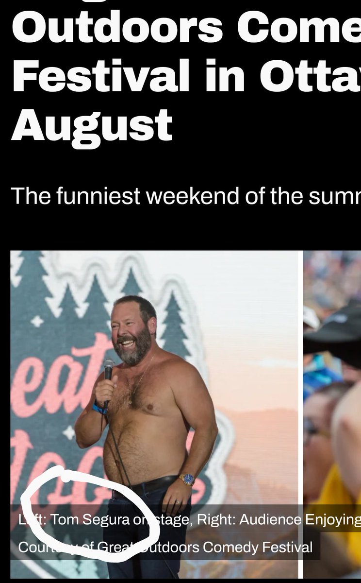 TechOttawa's tweet photo. @bertkreischer Hey Tom! Ottawa is glad to see you coming out our way!! #Cheers #TomSegura https://t.co/DGRdyizese
