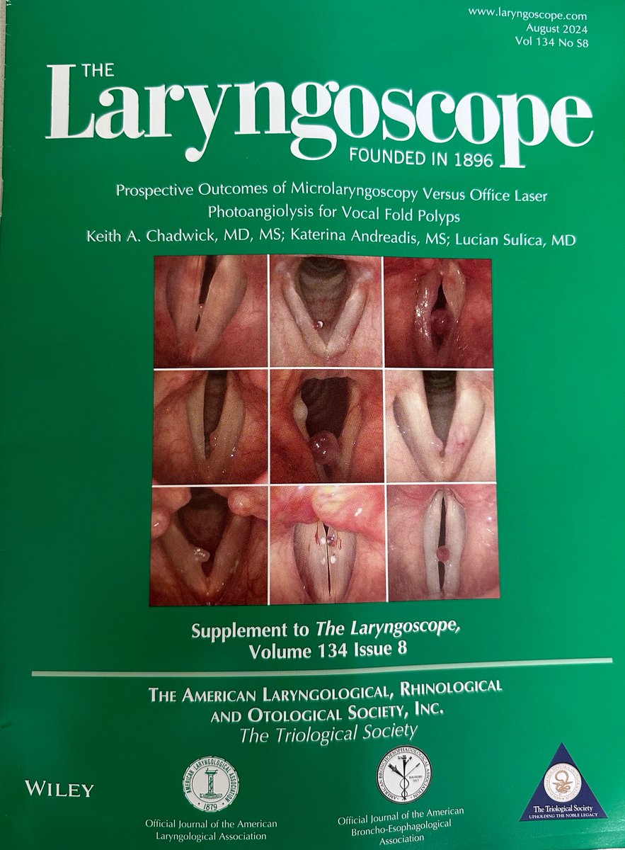 Huseyin Isildak, MD FACS (@dr_isildak) on Twitter photo Huge congratulations to our laryngologist, Dr. Chadwick, at Stony Brook Otolaryngology, for his exceptional article being featured on the cover of a prestigious journal! <a href="/SBMSurgery/">Stony Brook Department of Surgery</a> <a href="/Triological/">The Triological Society</a> onlinelibrary.wiley.com/doi/10.1002/la… Huge congratulations to our laryngologist, Dr. Chadwick, at Stony Brook Otolaryngology, for his exceptional article being featured on the cover of a prestigious journal! <a href="/SBMSurgery/">Stony Brook Department of Surgery</a> <a href="/Triological/">The Triological Society</a> onlinelibrary.wiley.com/doi/10.1002/la…