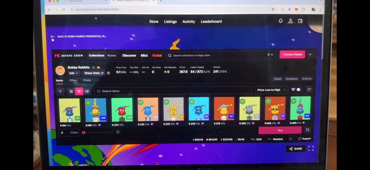 BobbyRabbits's tweet photo. @fox_edd @American_Blond_ @aundjatlast @GTSCGamers @Tigers4Ever2010 @ShashiSpidey Had to go back to the drawing board a few times after being rugged by candy shop for foxmart, our staking provider, etc, but whatever. We still been working, Bobby Rabbits and @fox_edd will still be celebrated 👀 going to make sure every holder who’s still here gets an Eluvio NFT https://t.co/EfJxUShYtn