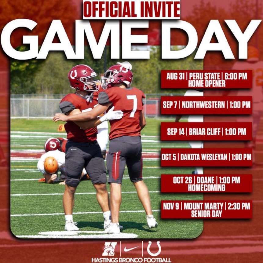 Thank you for the game day invite! Can’t wait🔥 <a href="/coach_ksuttles/">Kyle Suttles</a> <a href="/CoachFranzen/">Matt Franzen</a>