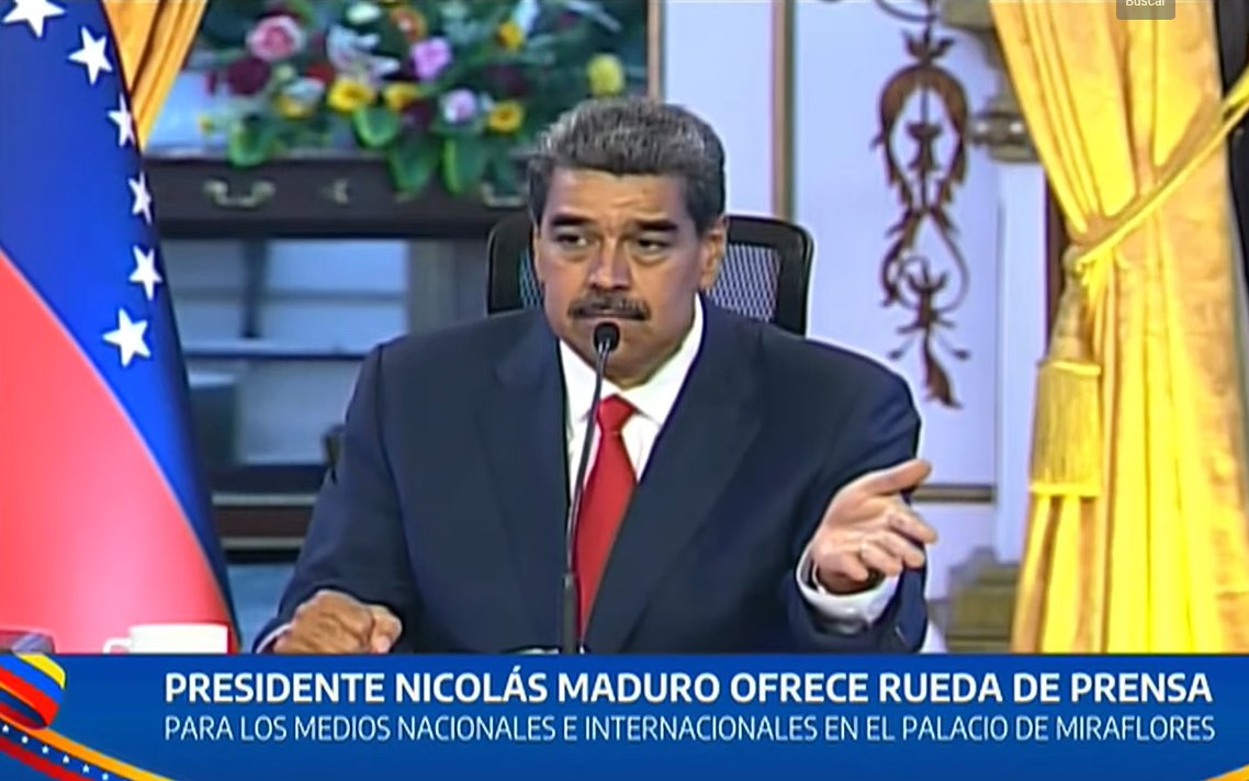 📢<a href="/NicolasMaduro/">Nicolás Maduro</a> "Se han contabilizado cinco mil reportes de seguridad sobre ataques fascistas y criminales a los líderes sociales y de base del chavismo"

<a href="/Gabrielasjr/">Gabriela Jiménez</a> <a href="/LaRosaInfoVE/">LaRosaInfoVE</a> <a href="/efraynmarin/">Efrain Marin</a> <a href="/BrigadasCHCH/">Brigadas comunicacionales Hugo Chávez</a> <a href="/LaBCHCHenunClic/">LaBCHCHenunClic</a> <a href="/BcCarabobo/">Brigada de Acción Carabobeña</a>