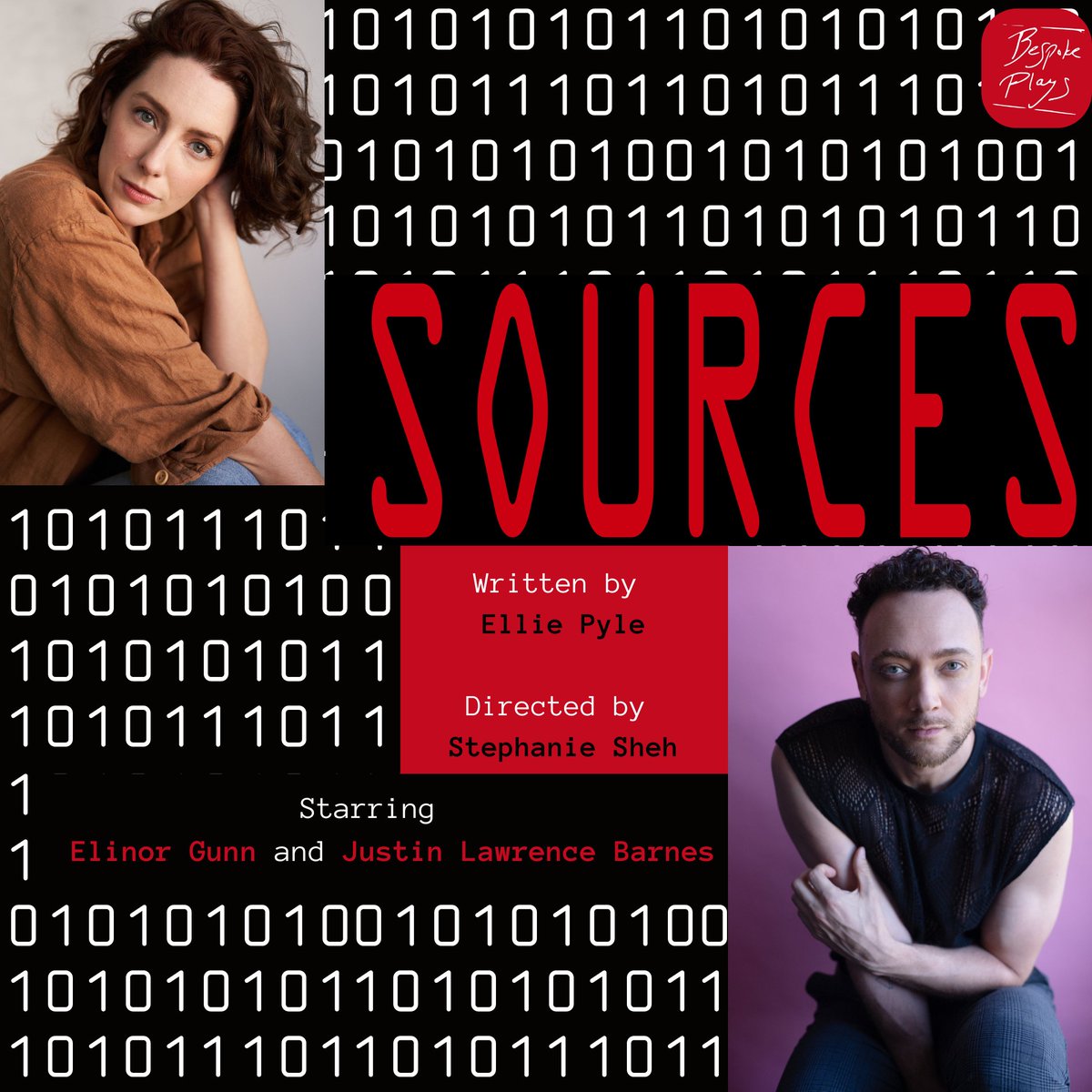 August 23-24! "In the early morning after the 2016 election, a call between a programmer and a journalist about an algorithm that can remove anonymity from the internet sparks an intimate negotiation of complex conflicts of interest." onthestage.tickets/show/bespoke-p…