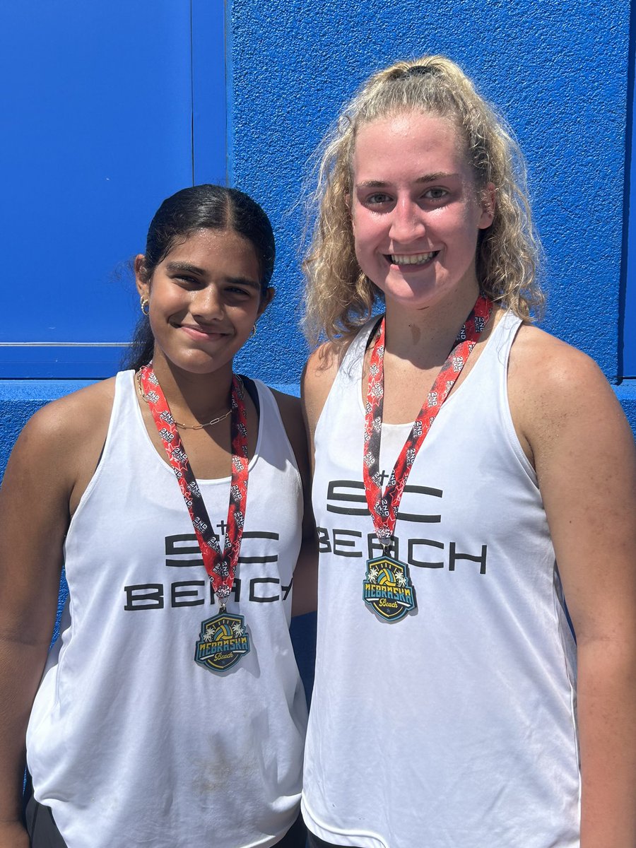 Nebraska Beach Championships
16U - 18U Results
🥈 Kolli/Liebentritt

Congrats to all our teams who wrapped up their beach seasons today! #BeachHawks