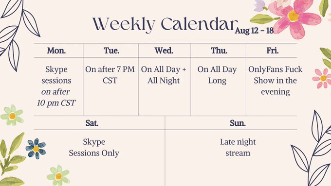 Can&rsquo;t wait to get up close and personal with you this week 😘 Don&rsquo;t miss out on our special time together