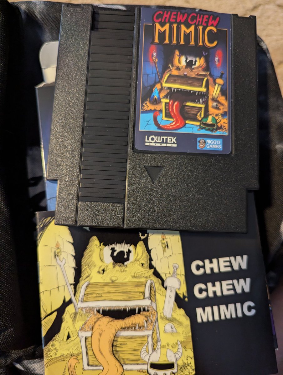 DJBawbb's tweet photo. New homebrew day! Thanks a ton for this project @johnblueriggs and @LowtekGames! Can't wait to play it! https://t.co/DLRxBJVIzC