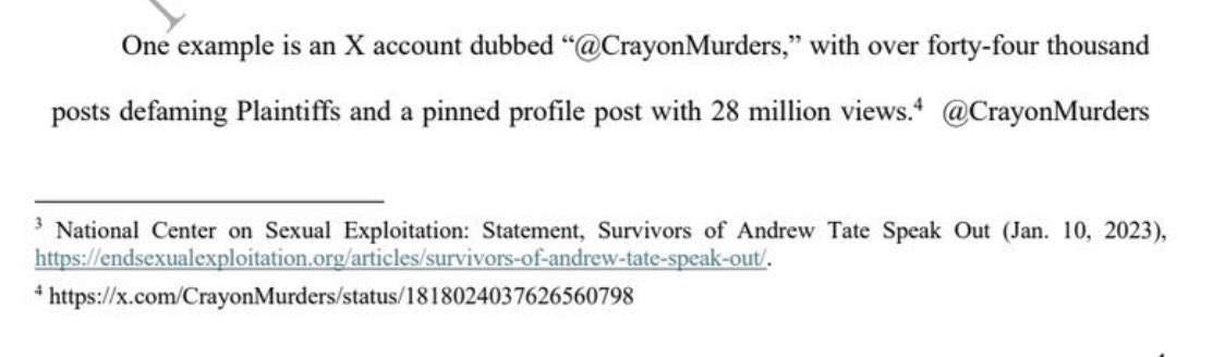 Andrew Tate and his lawyers didn’t like my 28 million view viral thread of his old tweets. It’s the one below.

It would be terrible if everyone shared it. So please don’t. I’m begging ya. Don’t.

They also said I have 44 thousand posts defaming him. 🤡