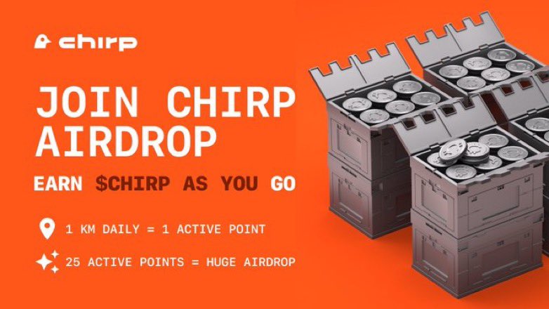 ThanosGemHunter๐ (@thanosgemhunter) on Twitter photo #Chirp Leaderboard #Airdrop campaign is LIVE!
Follow <a href="/ChirpDeWi/">Chirp</a>
Install their app and earn $CHIRP
Use the Chirp Tracker app, stay active, and earn points to get the max CHIRP airdrop.
Join now! Only 25 days left
Android: play.google.com/store/apps/detโฆ
iOS: apps.apple.com/us/app/chirp-tโฆ #Chirp Leaderboard #Airdrop campaign is LIVE!
Follow <a href="/ChirpDeWi/">Chirp</a>
Install their app and earn $CHIRP
Use the Chirp Tracker app, stay active, and earn points to get the max CHIRP airdrop.
Join now! Only 25 days left
Android: play.google.com/store/apps/detโฆ
iOS: apps.apple.com/us/app/chirp-tโฆ