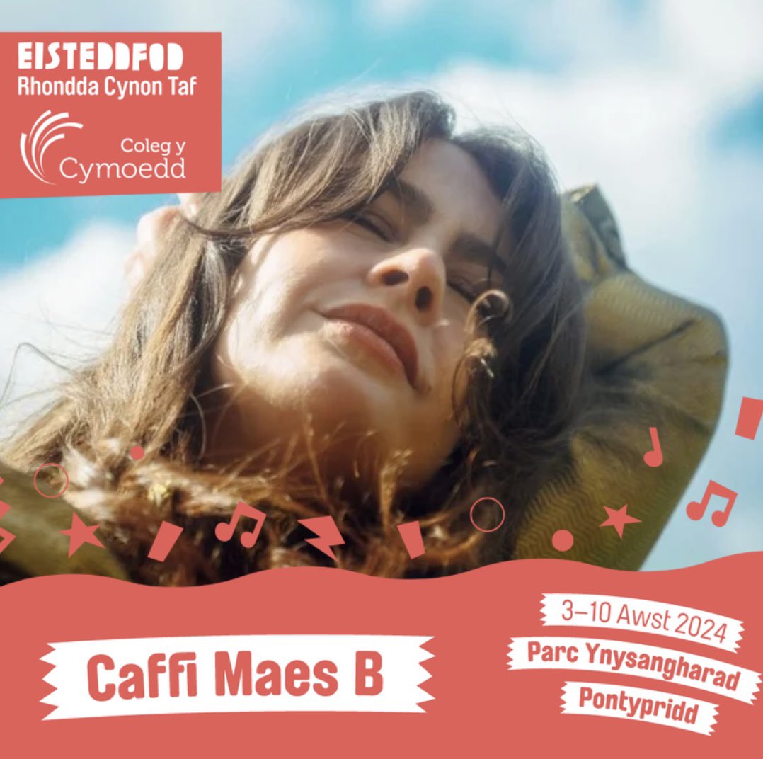 Parisa Fouladi پریسا (@parisafouladi) on Twitter photo Helo ☀️ Dyma’r gigs fyddai’n chwarae yn yr <a href="/eisteddfod/">eisteddfod</a>! Gweld chi yna! ✨
#Eisteddfod #gigs #cerddoriaethcymraeg Helo ☀️ Dyma’r gigs fyddai’n chwarae yn yr <a href="/eisteddfod/">eisteddfod</a>! Gweld chi yna! ✨
#Eisteddfod #gigs #cerddoriaethcymraeg