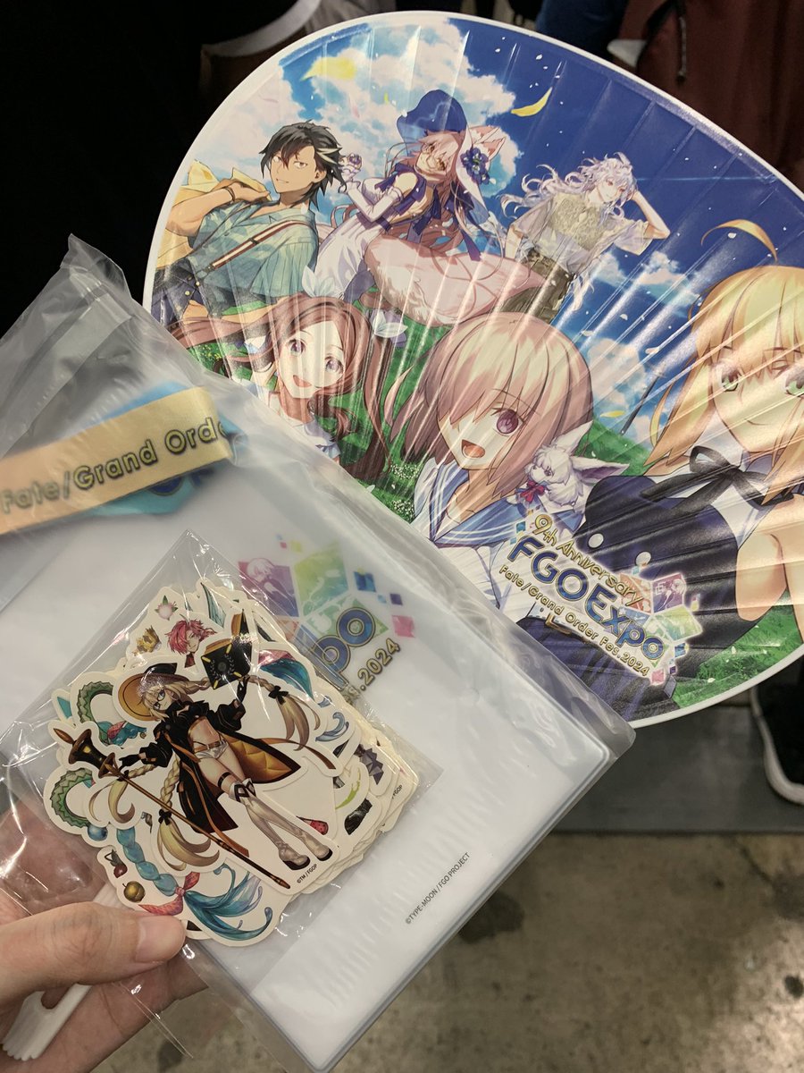 HknS2's tweet photo. fgoフェス！
ギリ中待機できてよかった〜 https://t.co/jdhOpoTAn3
