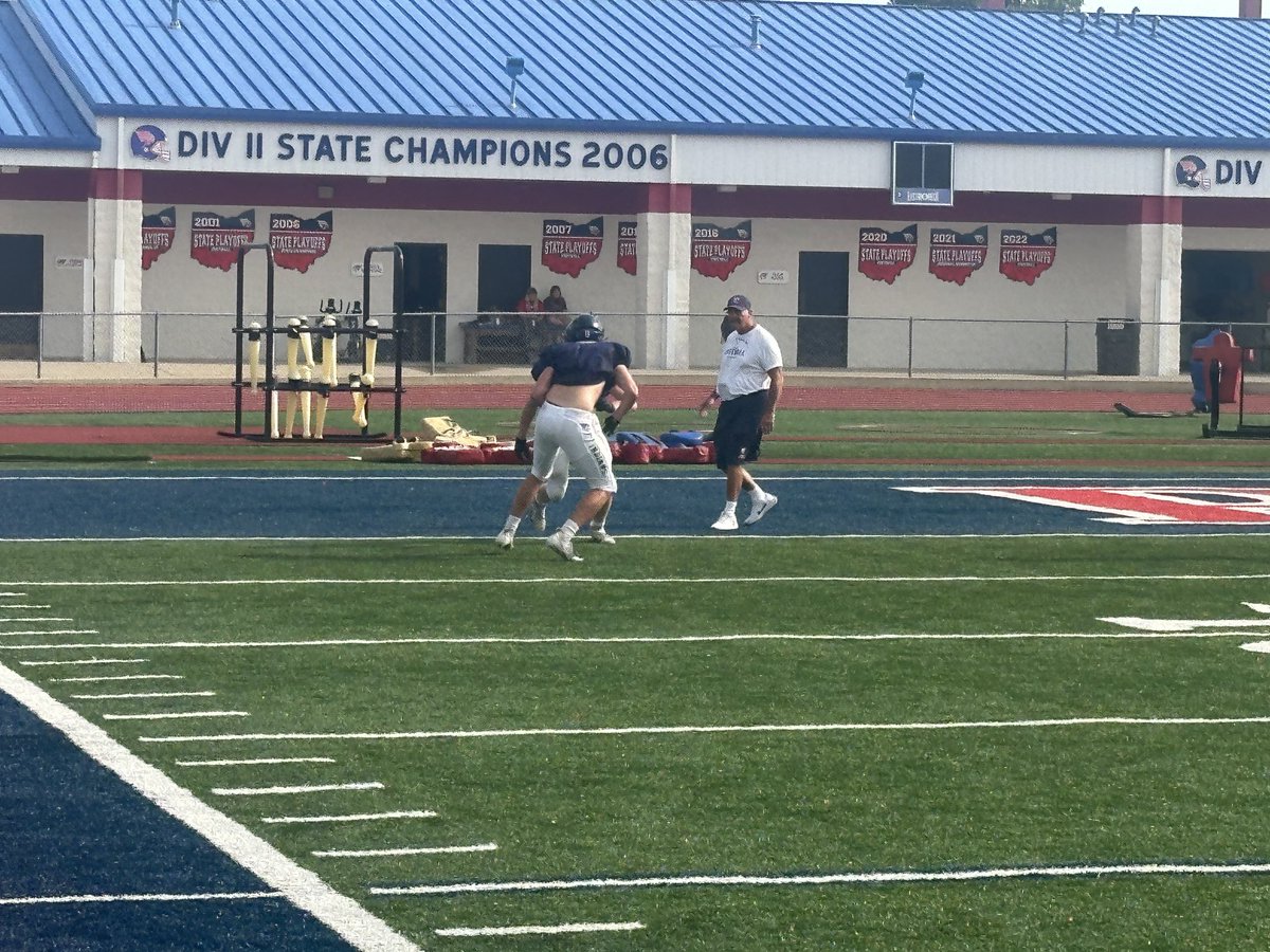 chiphare's tweet photo. First two days of fall practices are in the books. Preseasons and scrimmages continue for all fall sports in the coming week. #WeArePiqua https://t.co/tIsU26lAad