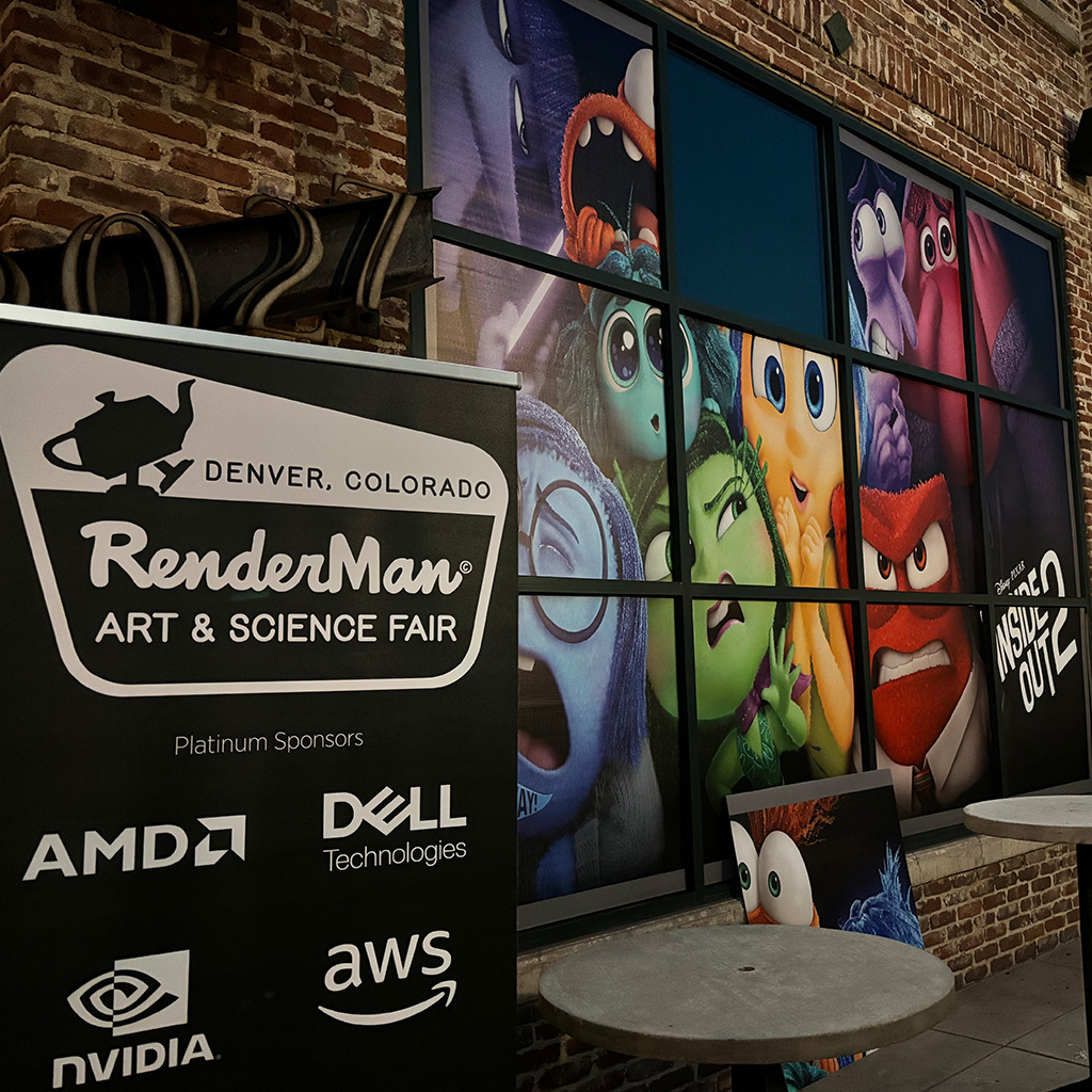 pixarsrenderman's tweet photo. Thanks for joining us at #Siggraph2024!

And a very special thanks to our #RenderMan Art &amp; Science Fair sponsors #AMD #AWS #Dell and #NVIDIA for making it such an amazing community event that even Bigfoot couldn't miss our Walking Teapots! https://t.co/o8AdPgi4gI