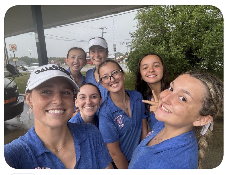 First golf outing was a wash. The girls had  a good start to their season, until the storm blew in. The match was halted due to the lightning. The girls will have a home match Monday at 9:00. 
#PHGirlsgolf