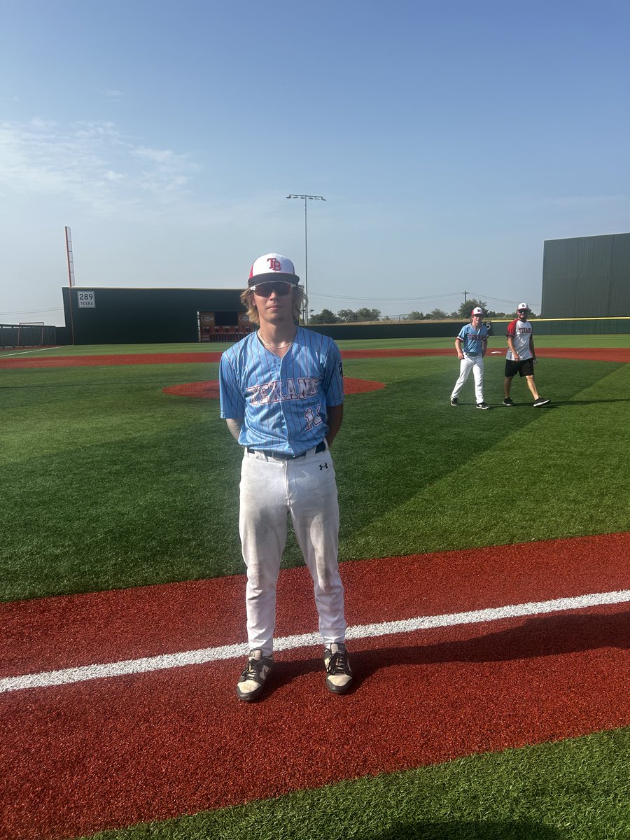 ✭Five Tool Texas✭ (@fivetooltexas) on Twitter photo F: Texans 17U 13, 918 Bandits 17U 2
PoG: <a href="/Seth_Hubbard11/">Seth Hubbard</a> 2-4, 2 RBI, 3R
Hitter: <a href="/Dylan_Clark11/">Dylan Clark</a> 1-3, 3B, 2 RBI, 2R F: Texans 17U 13, 918 Bandits 17U 2
PoG: <a href="/Seth_Hubbard11/">Seth Hubbard</a> 2-4, 2 RBI, 3R
Hitter: <a href="/Dylan_Clark11/">Dylan Clark</a> 1-3, 3B, 2 RBI, 2R