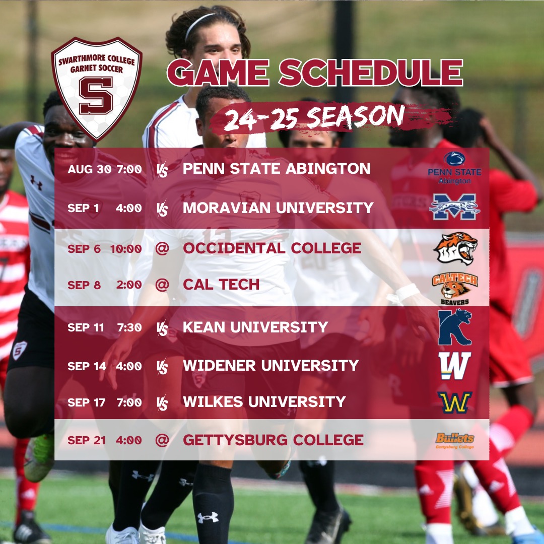 Swarthmore Men's Soccer tweet media