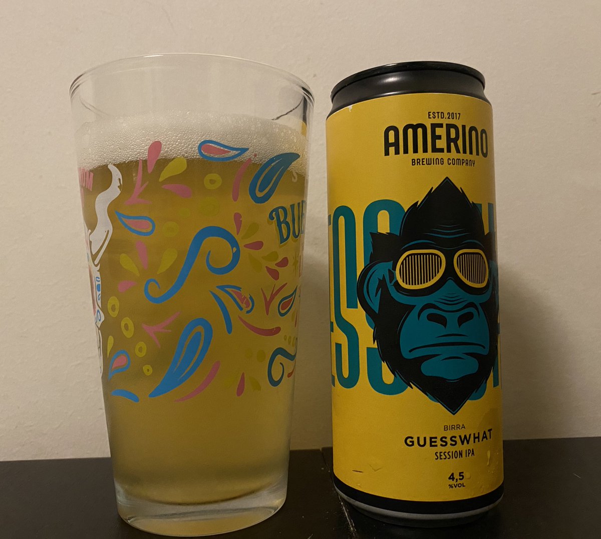 Giovanni_N0's tweet image. Stasera annamo co sta session ipa da 4% del birrificio italiano Amerino. Super leggera, fresca e beverina. Tutti luppoli americani e neozelandesi. #sessionipa #birrecensioni