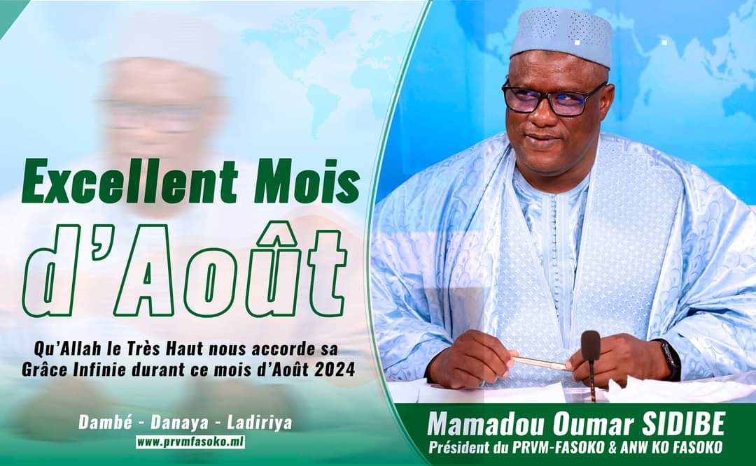 PRVM_FASOKO's tweet photo. Bon mois d'août 2024 https://t.co/3R8gHOKMvZ