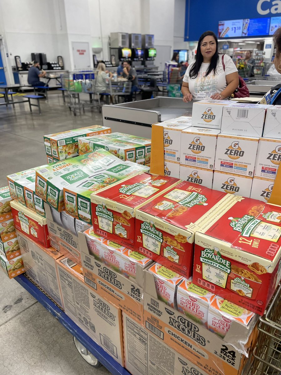 We want to thank all the workers at Sam's Club for their assistance today as we picked up food for our McKinney Vento families. 

For more information on the McKinney Vento Program contact Angelica Venzor. <a href="/ClintISD/">Clint ISD</a>