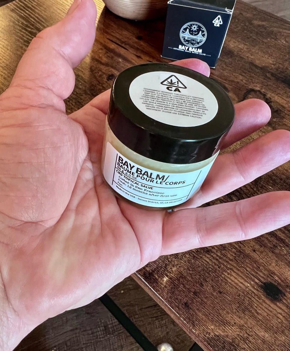 For my cranky, stiff, achy sausage fingers, nothing is better than Bay Balm.