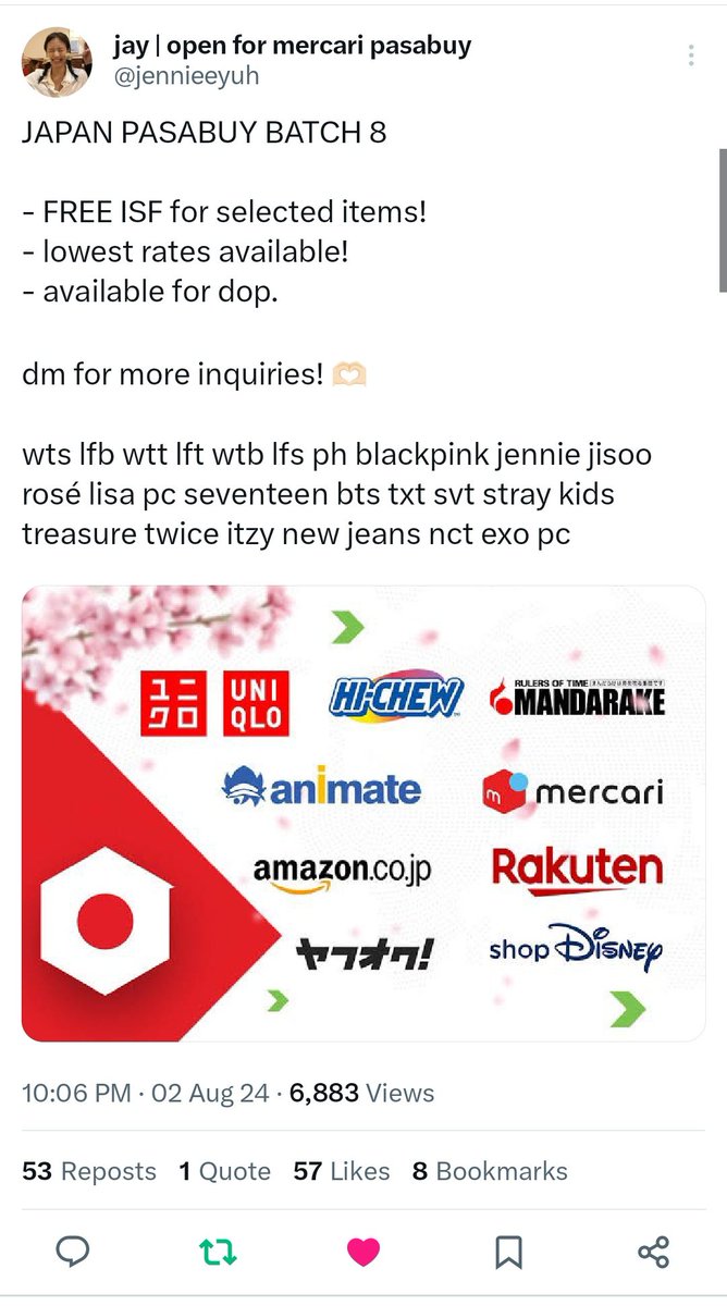 RidgeColl_yah's tweet photo. @jennieeyuh @Twicepink0103 Done, tysm po for this giveaway !!!! https://t.co/oFHa9dECa1
