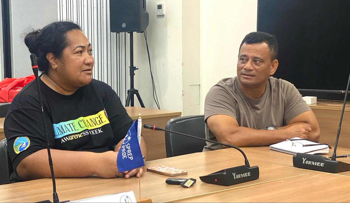SprepChannel's tweet photo. More than 200 delegates are gathering in Tuvalu for the next five days to advance the journey towards a #CleanerPacific through the 4th Clean Pacific Roundtable ➡️https://t.co/OcAwLBDZdk https://t.co/mh7R3TAHFH