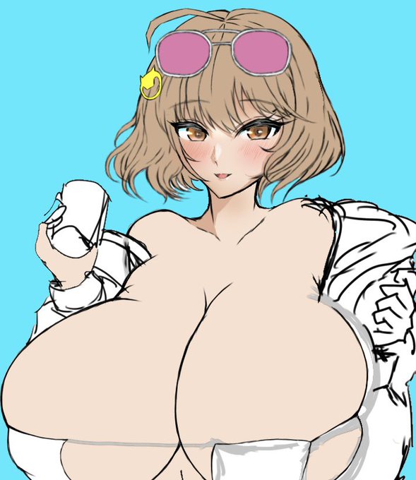 息抜きと暑中見舞いも兼ねて、また懲りずに水着アニス描いてる…… 