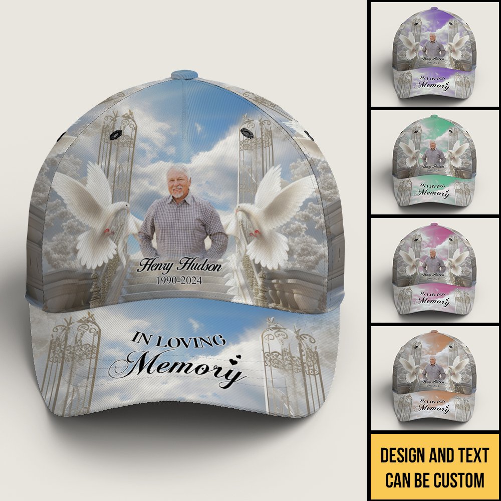 Keep their memory close with our 'In Loving Memory' custom photo hat. A heartfelt way to honor and cherish loved ones. #MemorialHat #InLovingMemory #CustomGifts
Order here: duconspace.com/products/CA-00…
