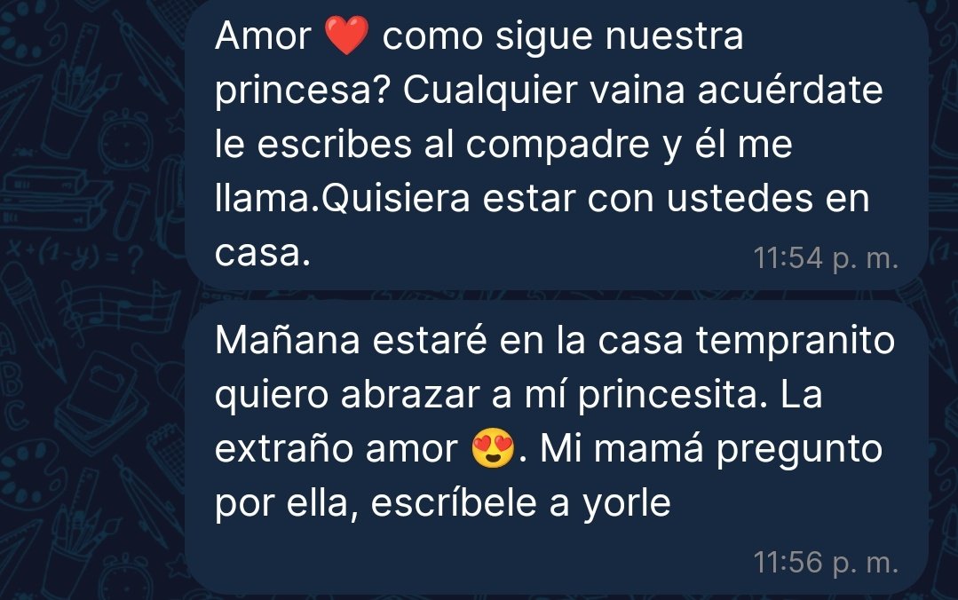 El común 😭😭😭😭 la bendición tiene 2 días con fiebre y diarrea 😔