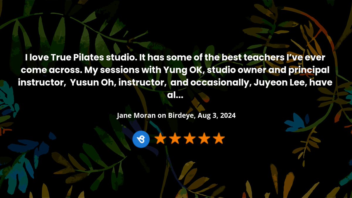 Thank you, Jane Moran for leaving us a review.
Read full review: birdeye.cx/qx3nhr